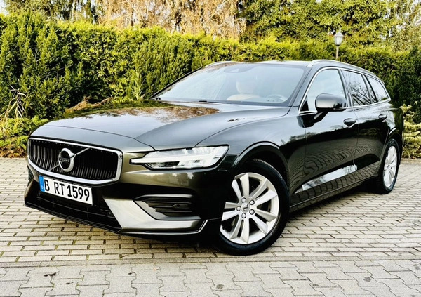 Volvo V60 cena 84400 przebieg: 117890, rok produkcji 2018 z Żukowo małe 781